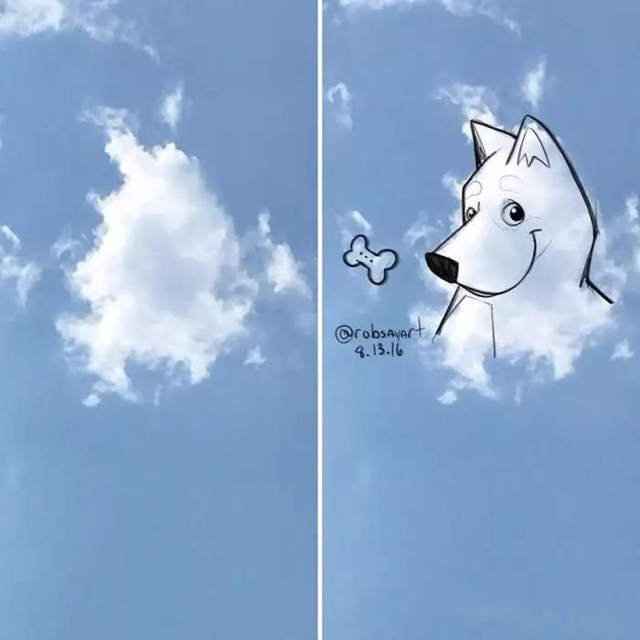 云与云的区别 艺术的云