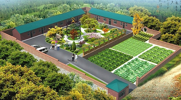 农家院设计规划 农家院施工 农家院设计图 农家院设计公司